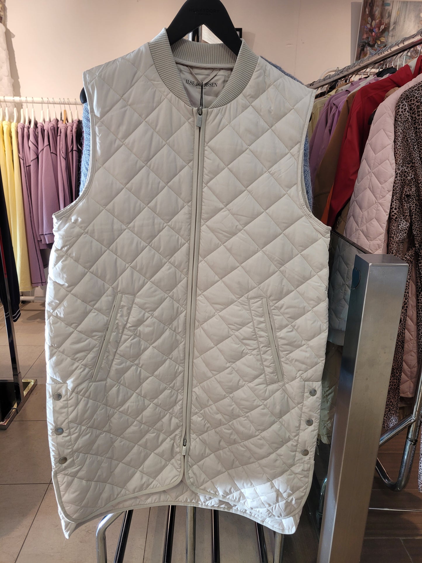 Ilse Jacobsen Quilt Vest long Gilet
