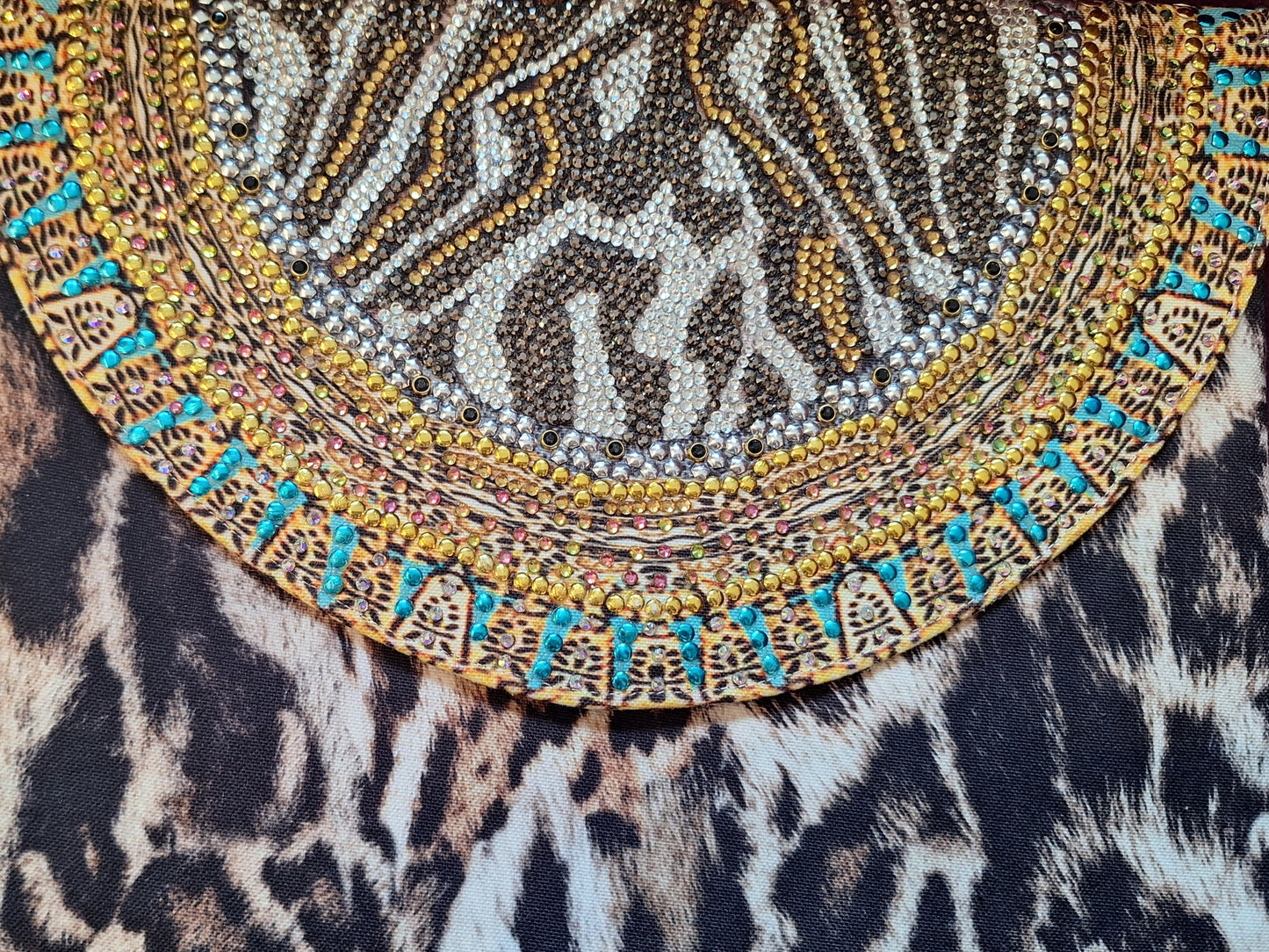 INÔA Embellished clutch bag