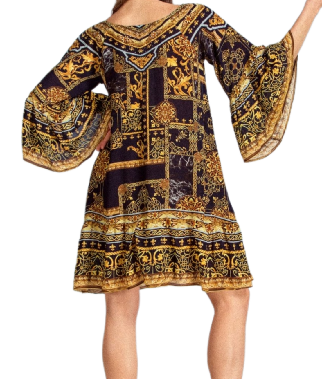 INÒA Verona silk gypsy dress