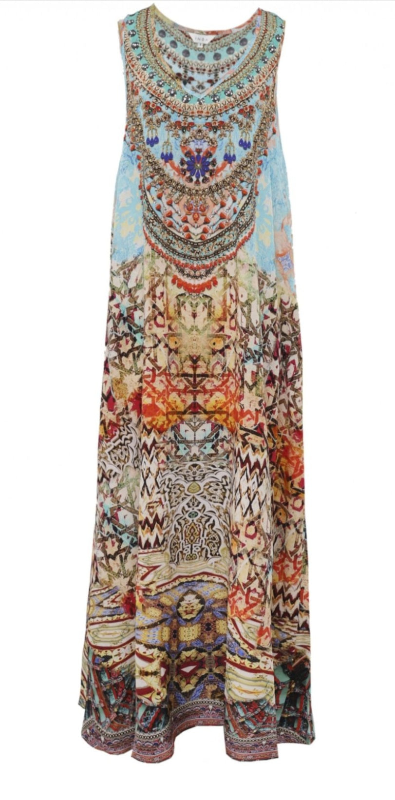 INÔA Arizona silk maxi dress