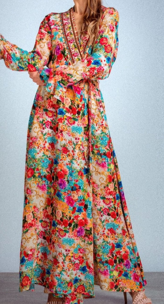 INÒA Covent garden luxe silk robe