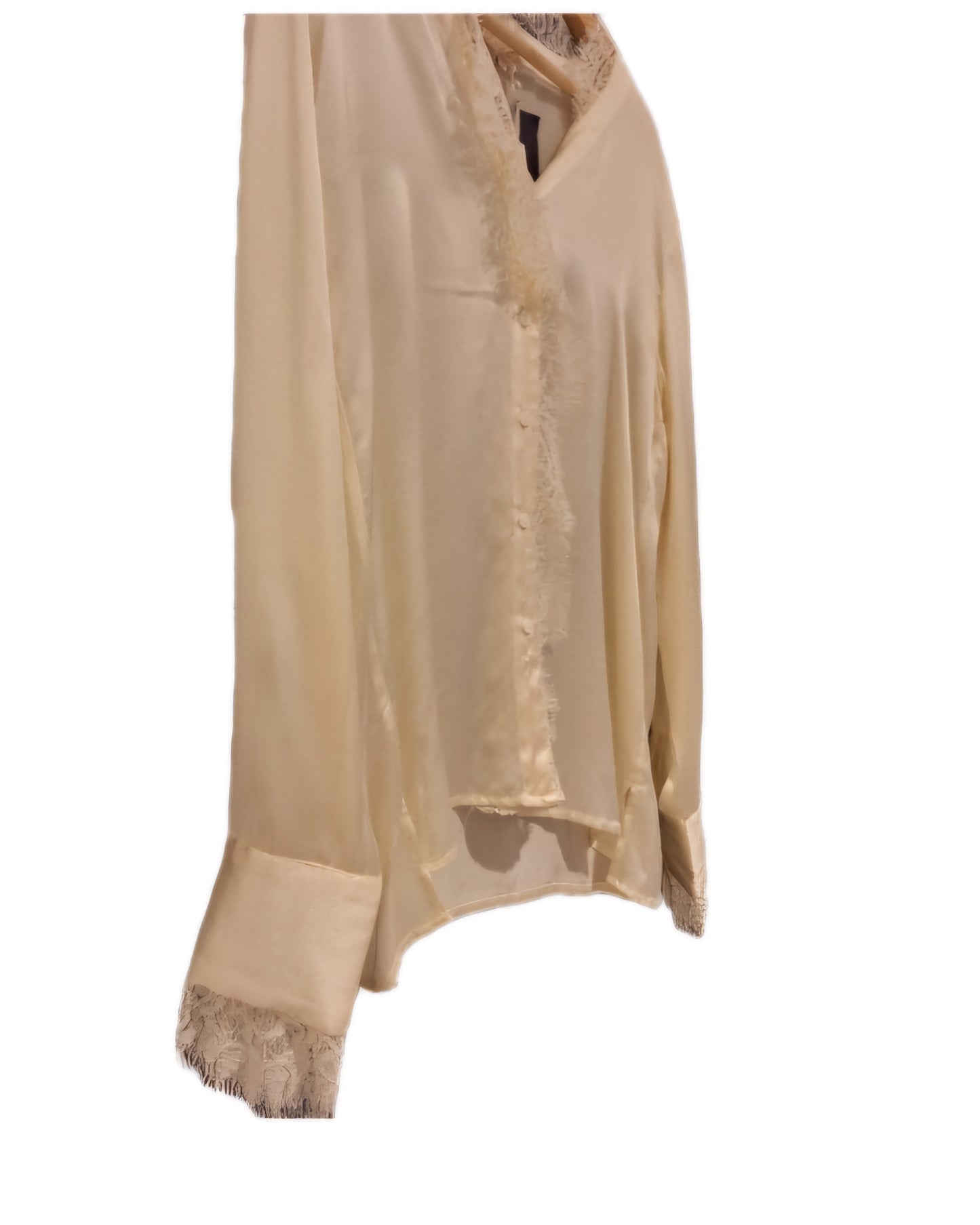 Charlotte silk shirt Gold Hawk