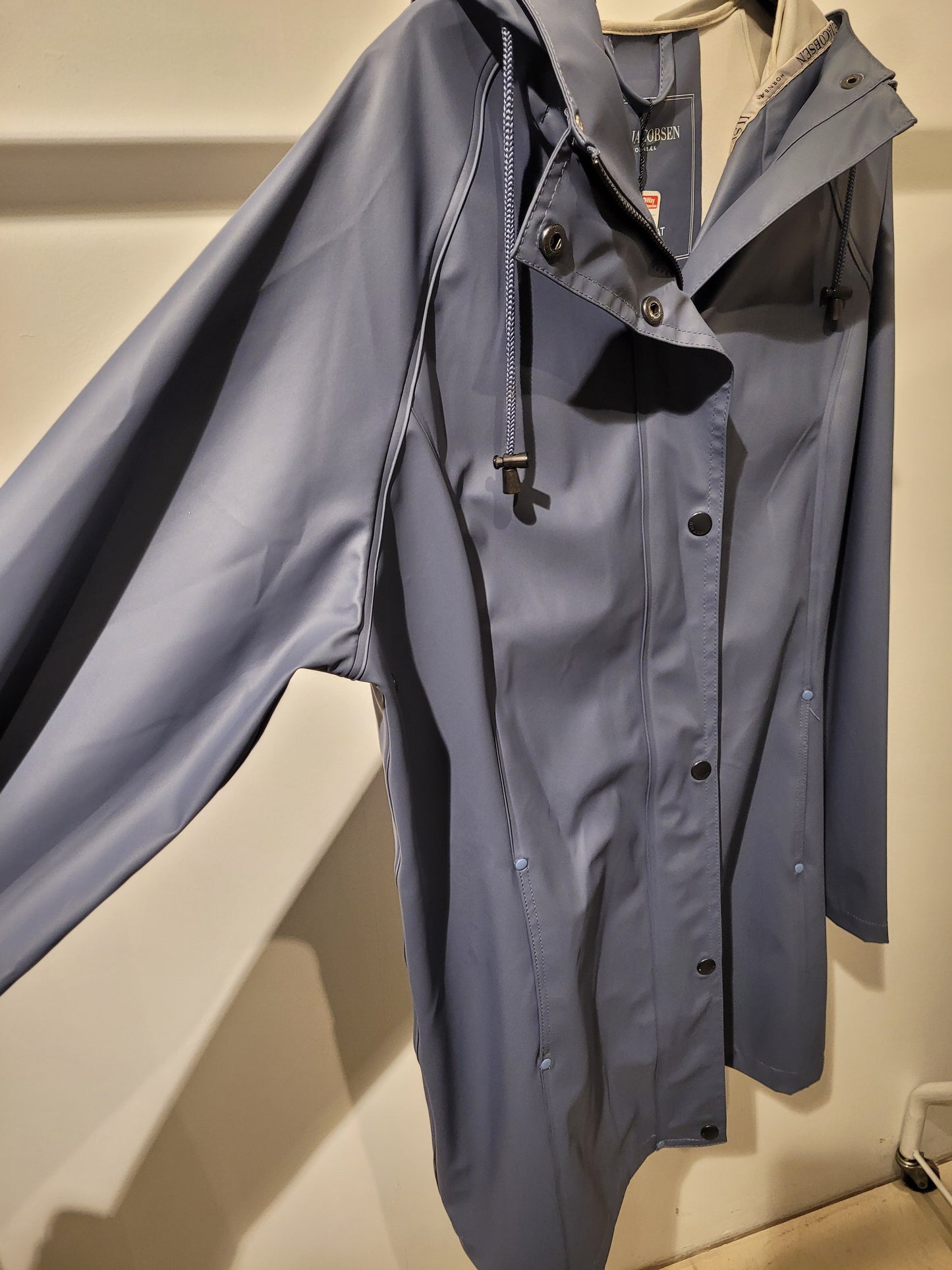 Ilse Jacobsen rubberized raincoat