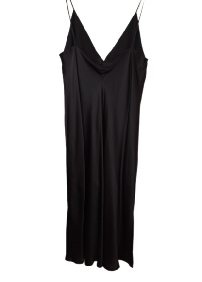 Gold Hawk silk shift dress