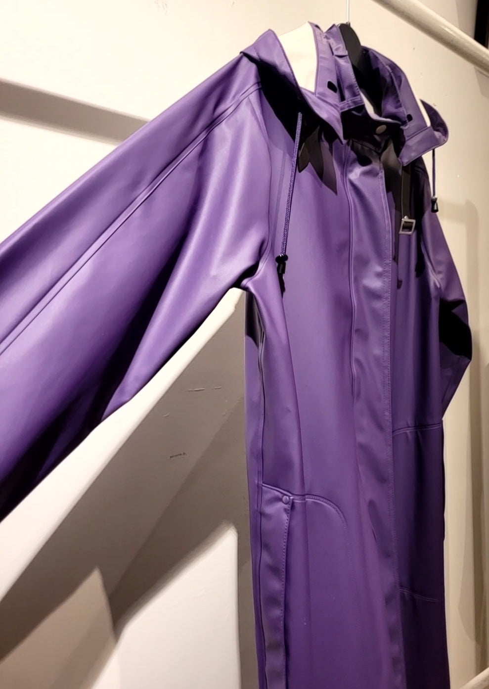 Ilse Jacobsen rubberized raincoat