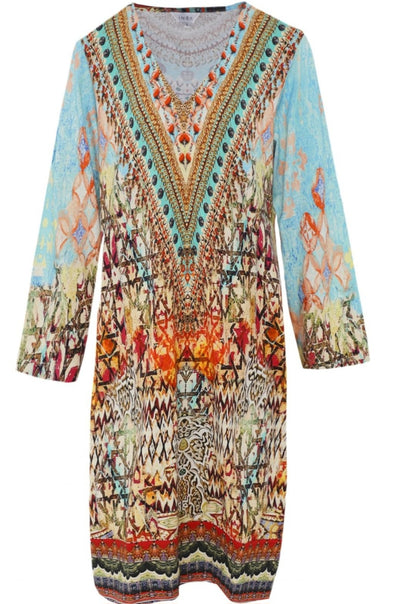 INÔA Arizona v neck dress
