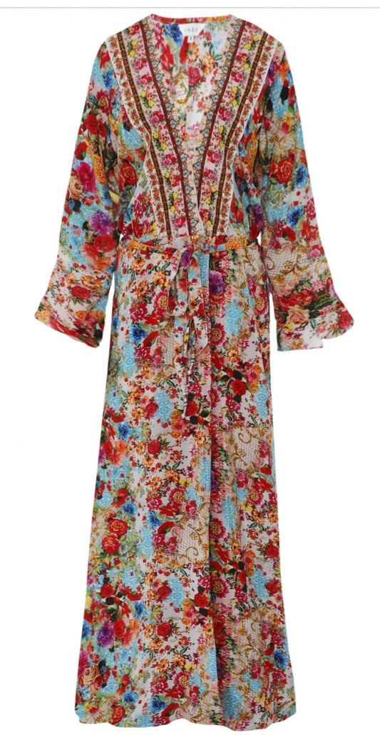 INÒA Covent garden luxe silk robe
