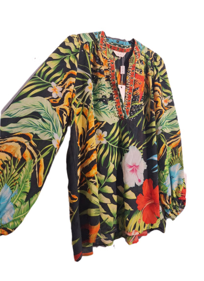 INÒA darwin v neck top