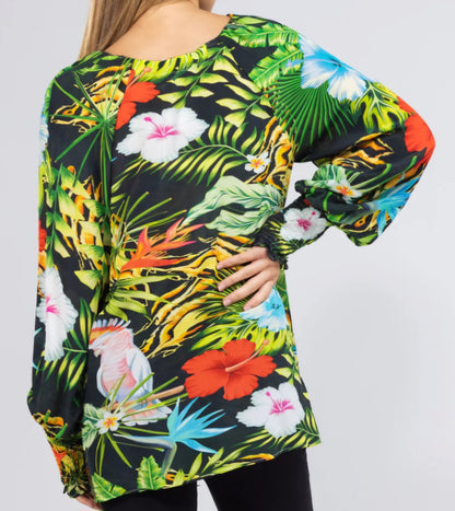 INÔA Camilla silk top