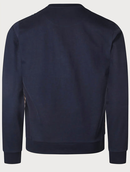 Iconic front crew neck sweatshirt