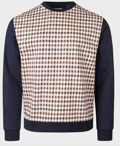 Iconic front crew neck sweatshirt