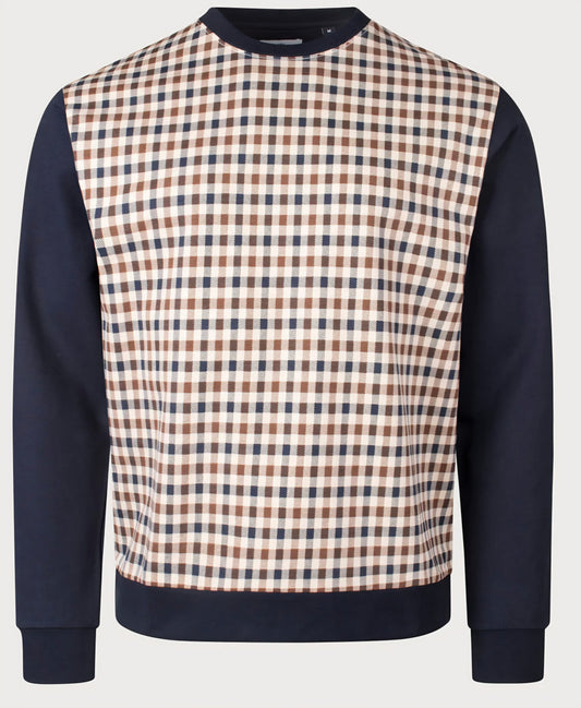 Iconic front crew neck sweatshirt