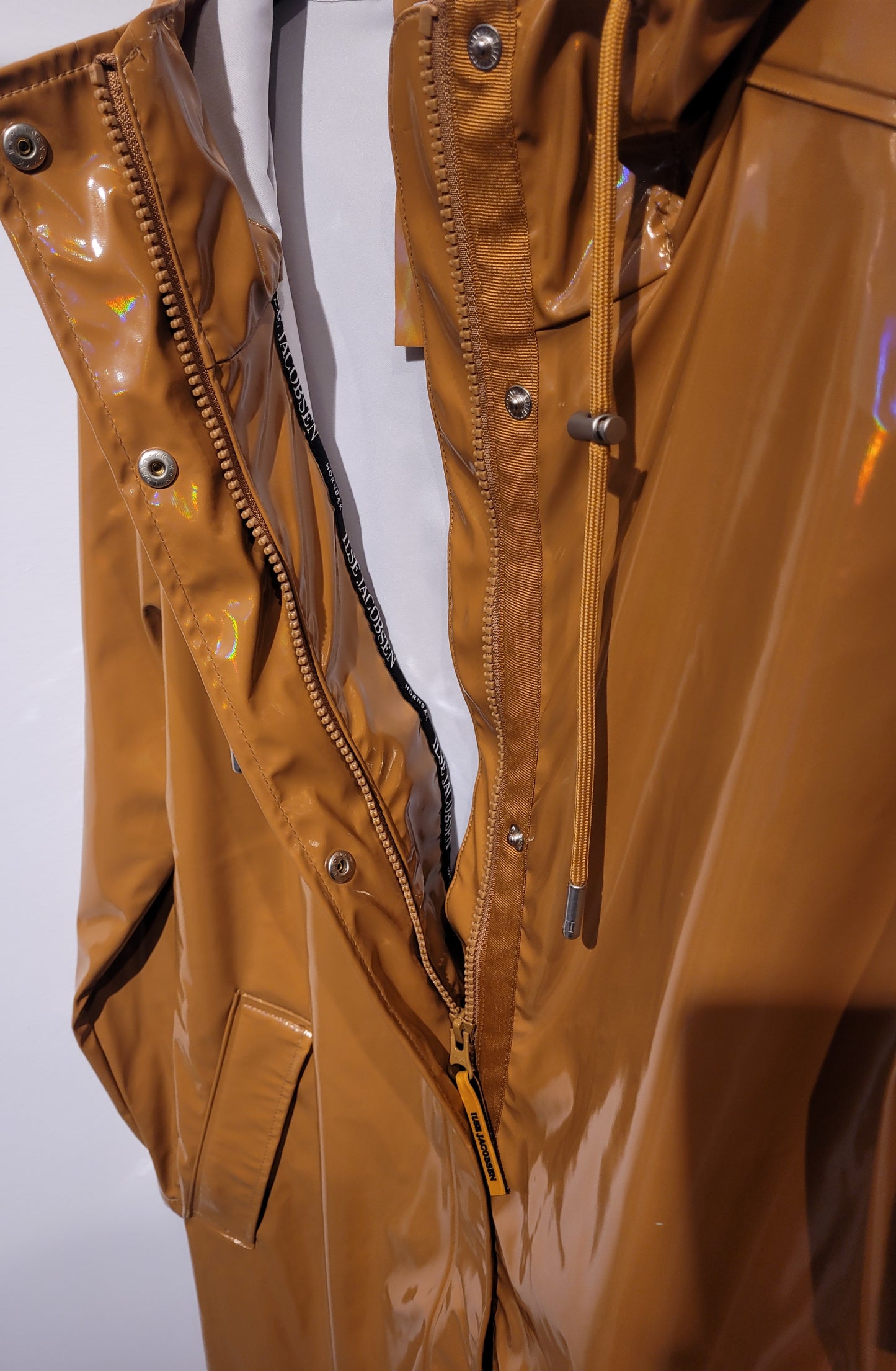 Ilse Jacobsen raincoat Rain146 cashew