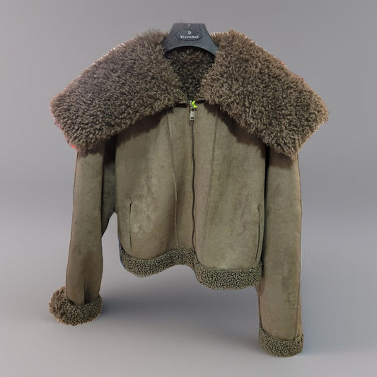 Beaumont reversible faux fur jacket