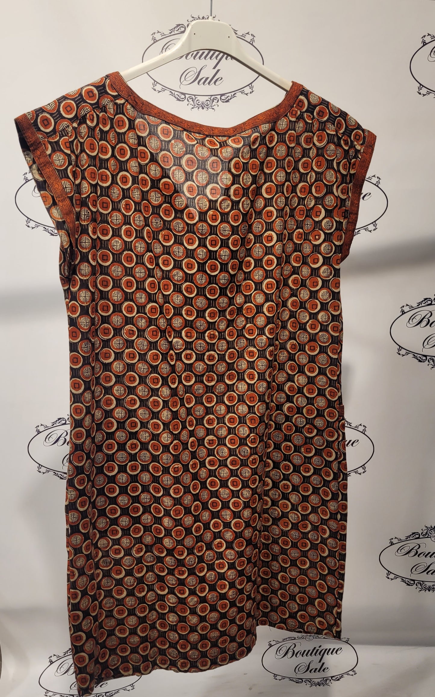 Anokhi cotton print dress
