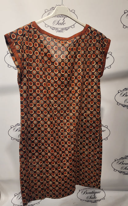 Anokhi cotton print dress