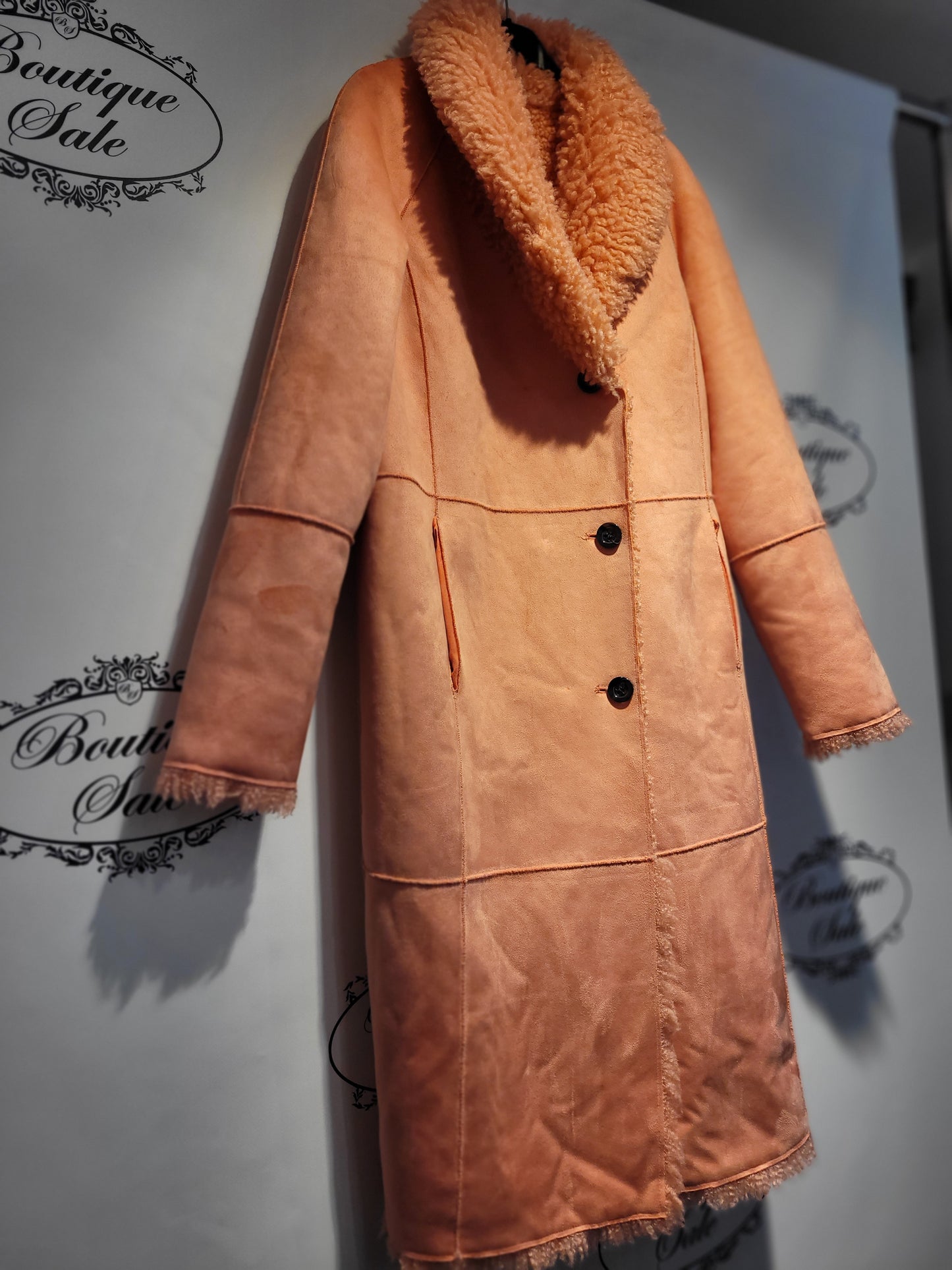 Reversible Beaumont Labby Coat pink Rrp£270
