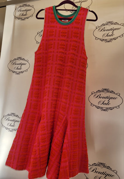 Issa Silvia Hashtag Jacquard dress