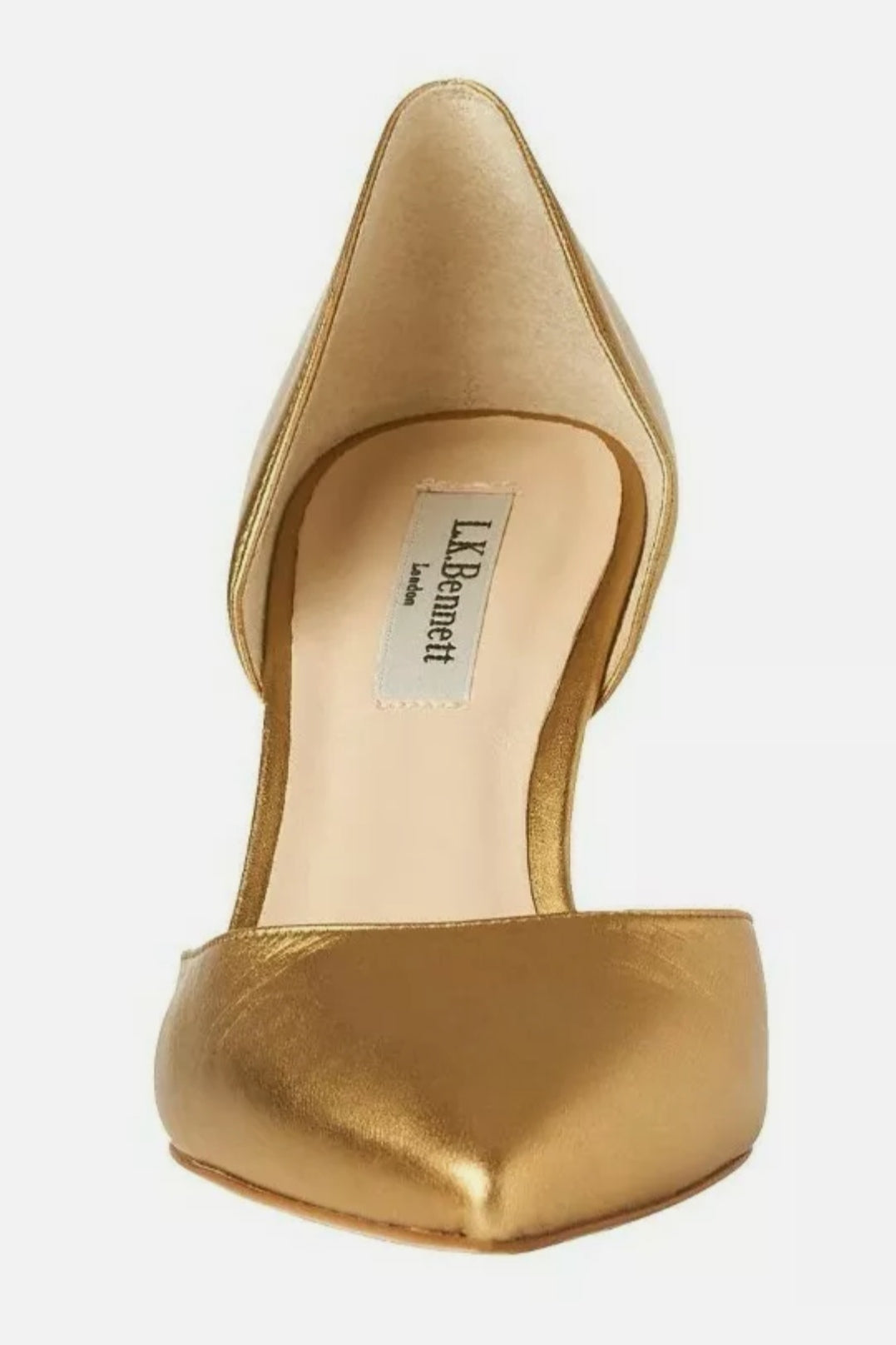 L K Bennett Flossie Stiletto leather Court Shoes